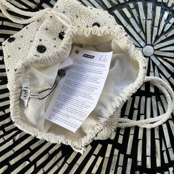 Ganni beaded bag/backpack - Picture 4 of 6